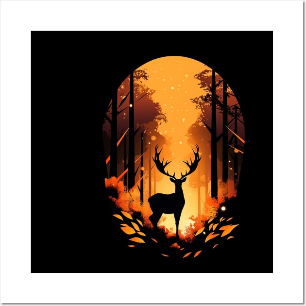 deer Wall Art by skatermoment